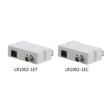 Dahua Single-Port Long Reach Ethernet over Coax Extender - KIT-DH-LR1002-1ET/LR1002-1EC