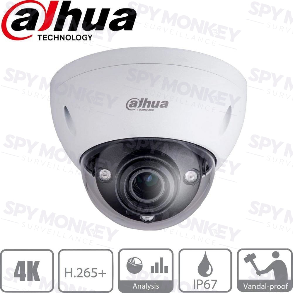 Dahua Security Camera: 12MP(4K) Varifocal Dome 4.1-16.4mm