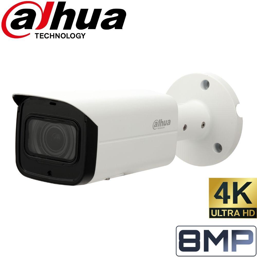 Dahua 8 Channel Security Kit: 8MP NVR, 8 X 8MP (4K) VF Bullet Cameras, 2TB HDD