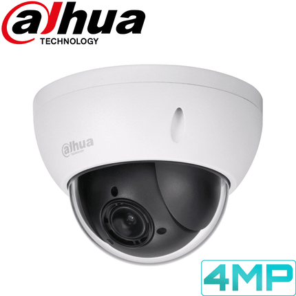 Dahua SD22404T-GN Security Camera: 4MP PTZ, 4X Zoom, IK10