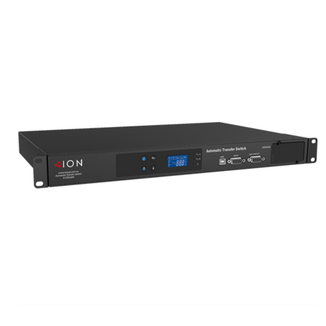 ION 16AMP 1RU Auto Transfer Switch. Optl SNMP Capability (F-ATSSNMP) - F-ATS16M