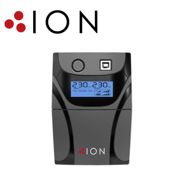 ION F11 650VA Line Interactive Tower UPS, 2 X Australian 3 Pin Outlets - F11-650