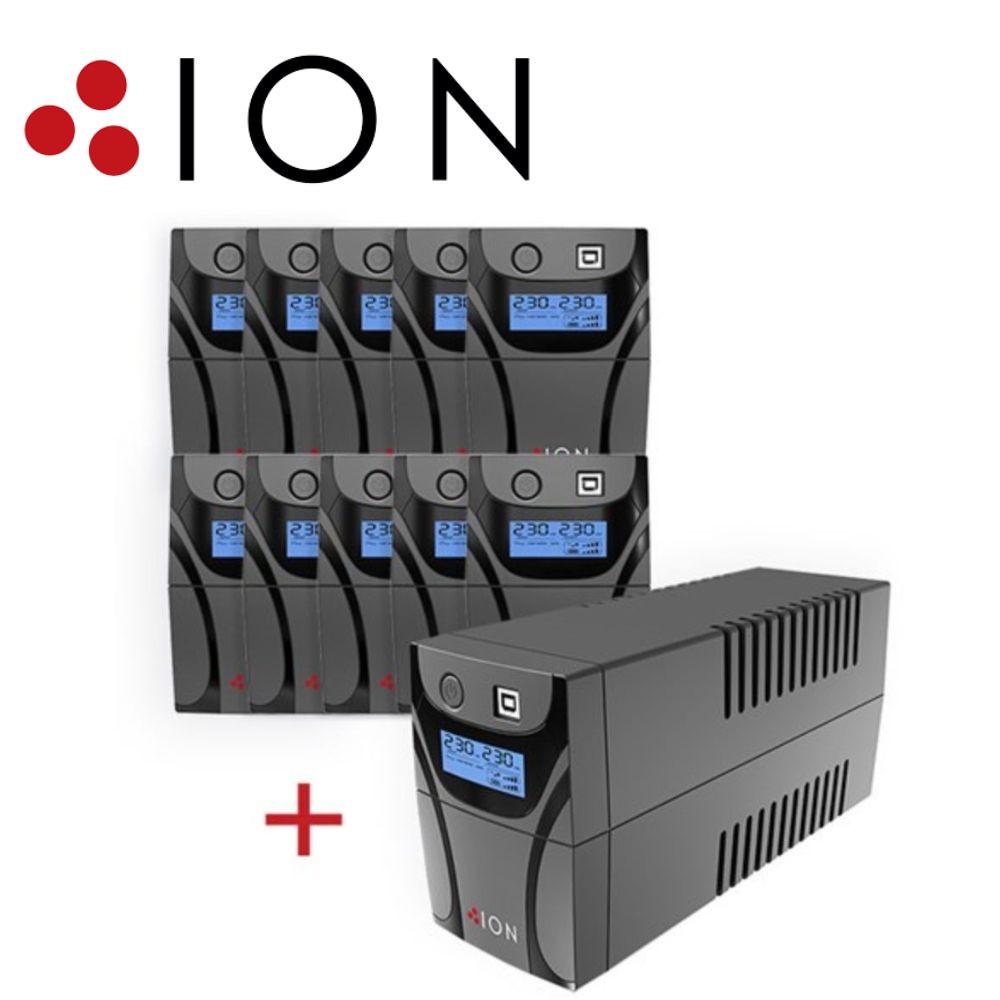 ION F11 650VA Line Interactive Tower UPS - 10 Pack Get 1 Free - F11-650?10PACK+1