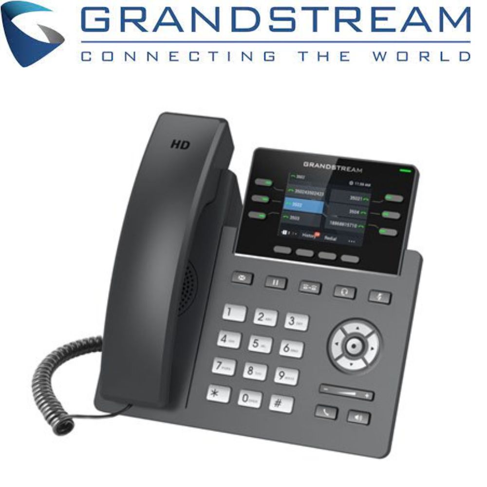 Grandstream 3-line Carrier-Grade IP Phone - GRP2613 – Spy Monkey ...