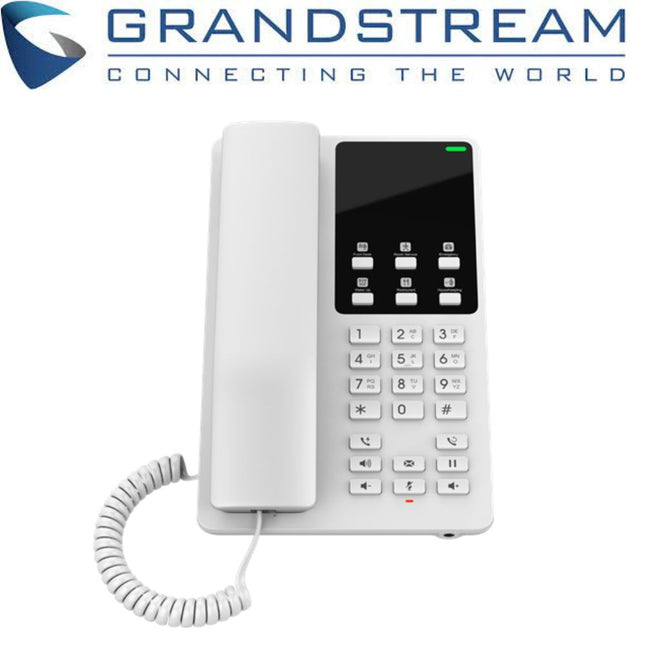 Grandstream Desktop Hotel Phone - White - GHP620