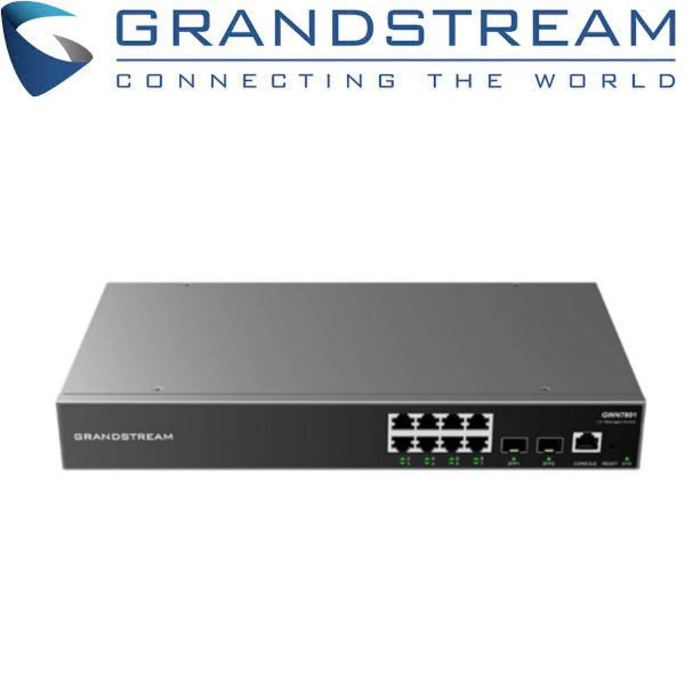 Grandstream Enterprise Layer 2+ Managed Network Switch - GWN7801