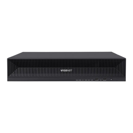 Hanwha Wisenet 16CH PoE NVR, AI Search, H.265, 140Mbps, No HDD (4 SATA 24TB) - XRN-1620SB1