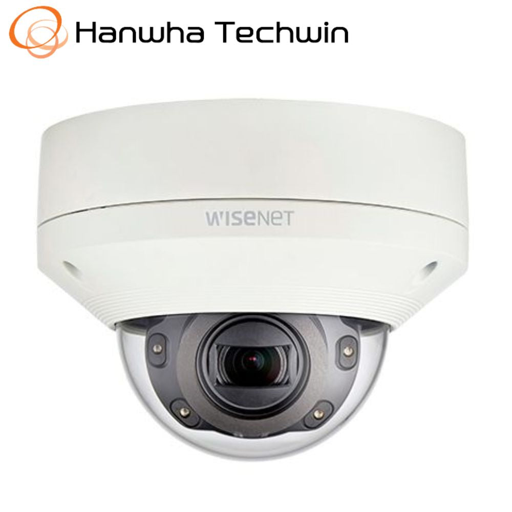 Hanwha Wisenet 2MP Outdoor Dome Camera, H.265, 60fps, 150dB WDR, 50m IR, 2.8-12mm - XNV-6080R
