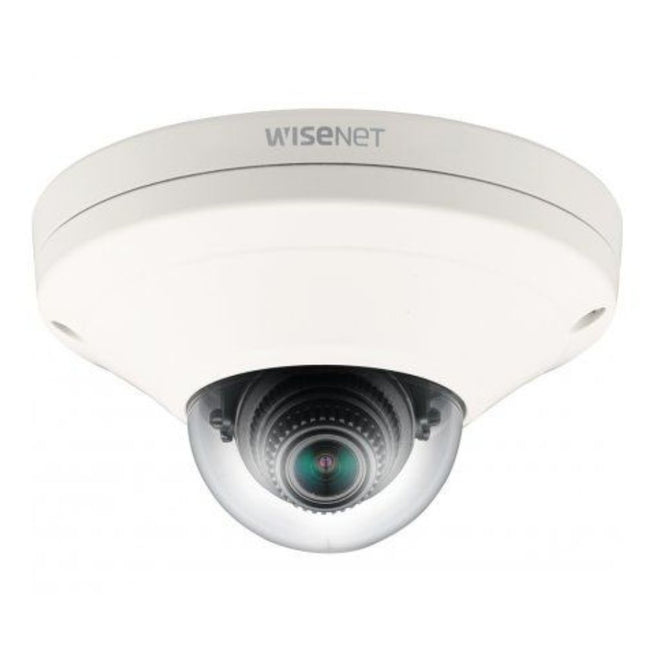 Hanwha Wisenet 2MP Outdoor Mini Dome Camera, H.265, 60fps, 150dB WDR, 2.8mm - XNV-6011