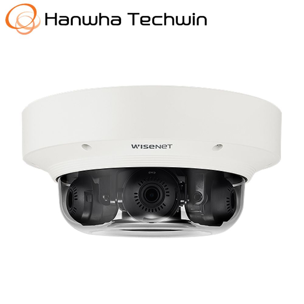 Hanwha Wisenet 3x 2MP Outdoor Multi Sensor & Directional Camera, 3 – 6mm - PNM-8082VT