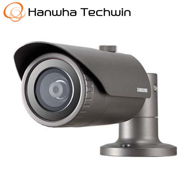 Hanwha Wisenet 4MP Outdoor Bullet Camera, H.265, 20fps, 120dB WDR, 20m IR, 2.8mm - QNO-7010R