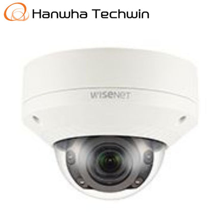 Hanwha Wisenet 5MP Outdoor Dome Camera, H.265, 30fps, 120dB WDR, 50m IR, 3.9-9.4mm - XNV-8080R