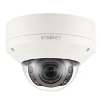 Hanwha Wisenet 5MP Outdoor Dome Camera, H.265, 30fps, 120dB WDR, 50m IR, 3.9-9.4mm - XNV-8080R