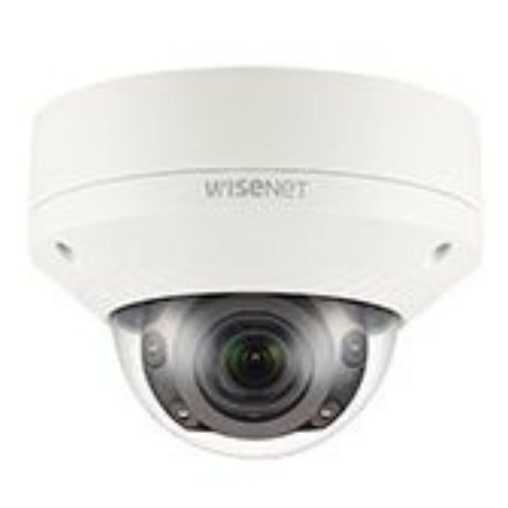 Hanwha Wisenet 5MP Outdoor Dome Camera, H.265, 30fps, 120dB WDR, 50m IR, 3.9-9.4mm - XNV-8080R