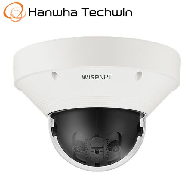 Hanwha Wisenet 8MP Outdoor Multi Sensor Panoramic  Camera, 209/180deg, - PNM−9022V