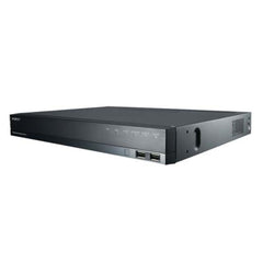 Hanwha Wisenet 8CH PoE NVR, AI Search, H.265, 100Mbps, No HDD (2 SATA 12TB) - XRN-820S