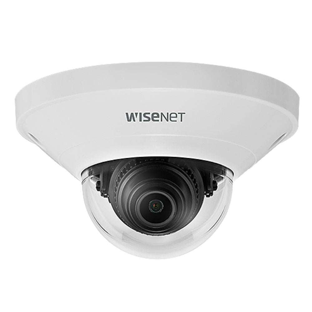 Camera Rotation Wisenet Hanwha Wisenet New-Q 5MP Indoor Mini Dome Camera,H.265, WDR, IK08, HDM ...