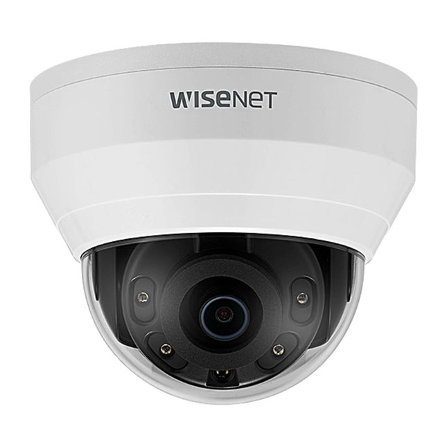 Hanwha Wisenet New-Q 5MP Outdoor Dome Camera, H.265, WDR, 20m IR, IP66, IK10, 2.8mm - QNV-8010R