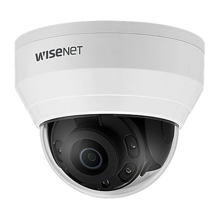 Hanwha Wisenet New-Q 5MP Outdoor Dome Camera, H.265, WDR, 20m IR, IP66, IK10, 2.8mm - QNV-8010R