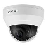 Hanwha Wisenet NEW-Q 5MP Outdoor Dome Camera, H.265, WDR, 20m IR, IP66, IK10, 2.8mm - QNV-8010R