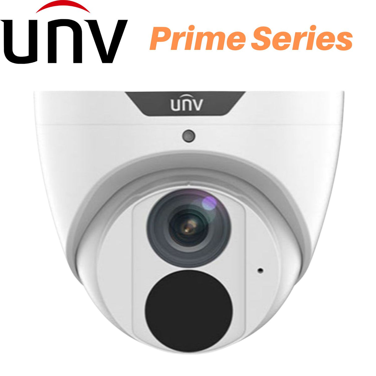 Uniview IPC3615SR3-ADPF28(40)-FM Security Camera: 5MP Turret, Prime Series