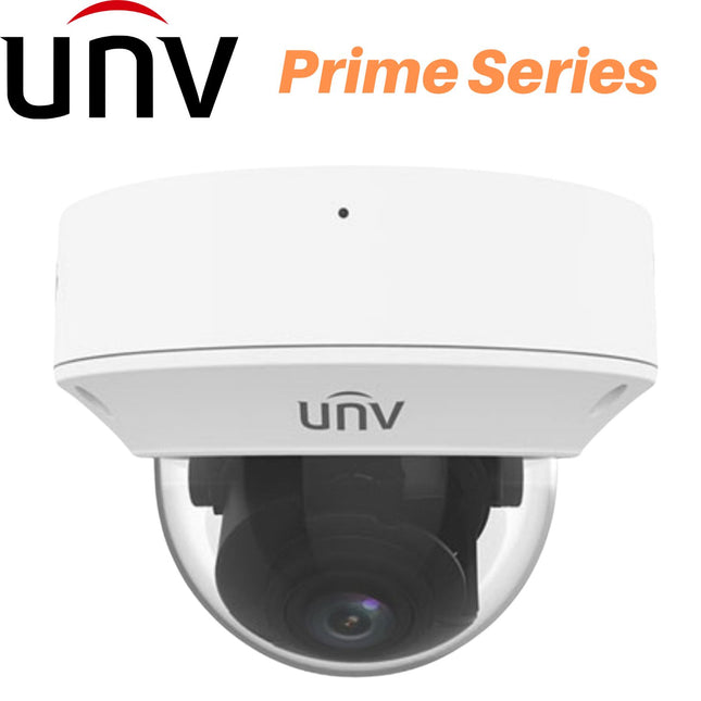 Uniview IPC3238SB-ADZK-I0 Security Camera: 8MP Dome, Prime Series, 2.8-12mm