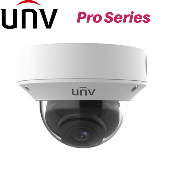 Uniview IPC3234SA-DZK Security Camera: 4MP Dome, Pro Series, 2.8~12mm
