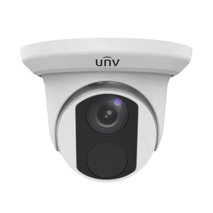 Uniview Security Camera: 8MP (4K Ultra HD) Turret, IP67- IPC3618LR3-DPF28-MS