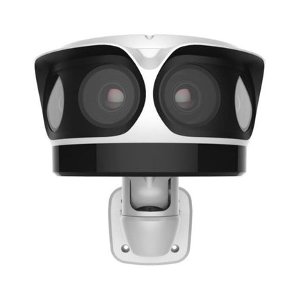 Uniview Security Camera: 8MP (4K Ultra HD) Starlight OmniView, 4 × Fixed 4.2mm, 50m IR