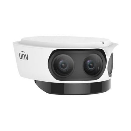 Uniview Security Camera: 8MP (4K Ultra HD) Starlight OmniView, 4 × Fixed 4.2mm, 50m IR
