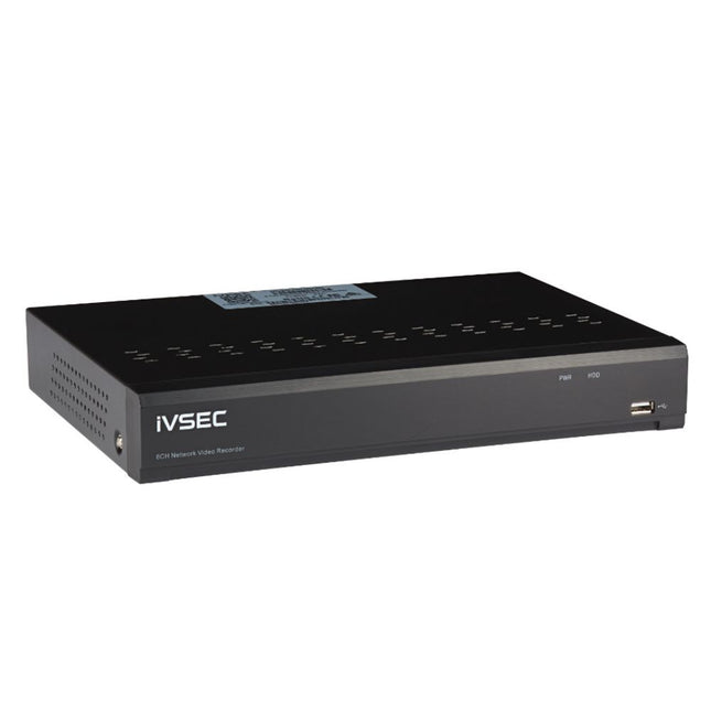 IVSEC 8 Channel Network Video Recorder: 8MP - IVNR308XB NVR