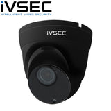 IVSEC Security Camera: 8MP Motorised Turret, 2.8-12mm - IVNC512XD-BLK