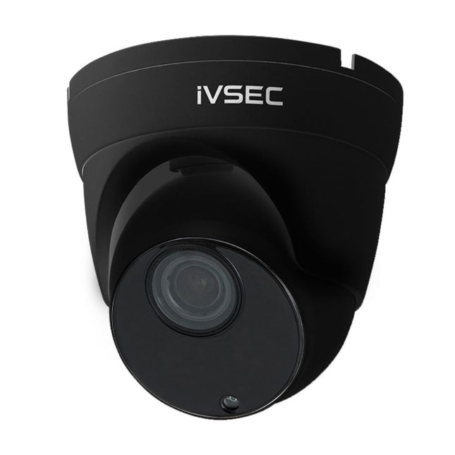 IVSEC Security Camera: 8MP Motorised Turret, 2.8-12mm, SONY Sensor, IP67 - NC512XD-BLK