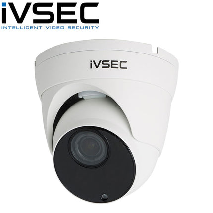 IVSEC Security Camera: 8MP Motorised Turret, 3.3-12mm - IVNC512XC
