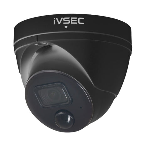 IVSEC Security Camera: 8MP Turret fixed, 3.6mm - IVNC323XD-BLK