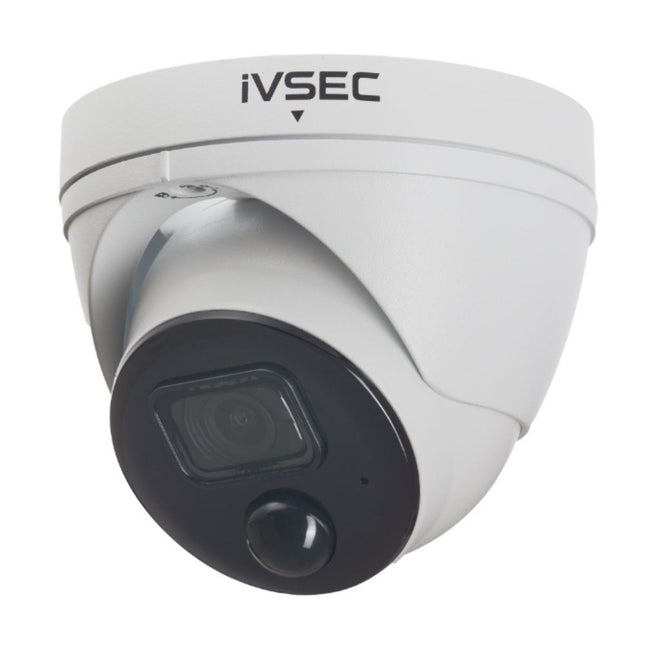 IVSEC Security Camera: 8MP Turret fixed, 3.6mm, IVS Human/Vehicle Detection, IP66 - NC323XD