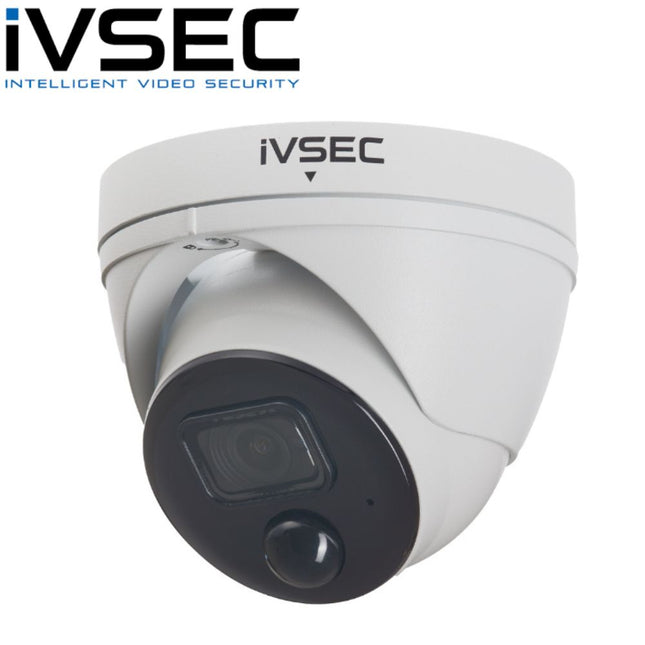IVSEC Security Camera: 8MP Turret fixed, 3.6mm, IVS Human/Vehicle Detection, IP66 - NC323XD