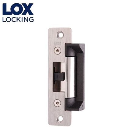 LOX Electric Strike 12/24VDC ANSI Style Monitored Not Weather - LES10M