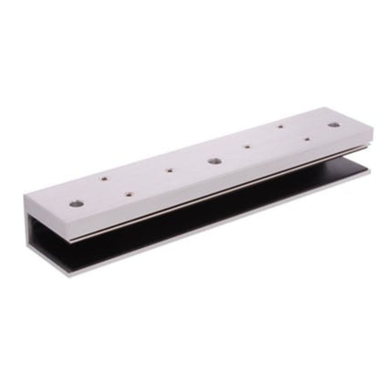 LOX Glass Door U-Bracket for 12mm Glass, includes Dress Plate, suit 3500 Series - LAMGB412