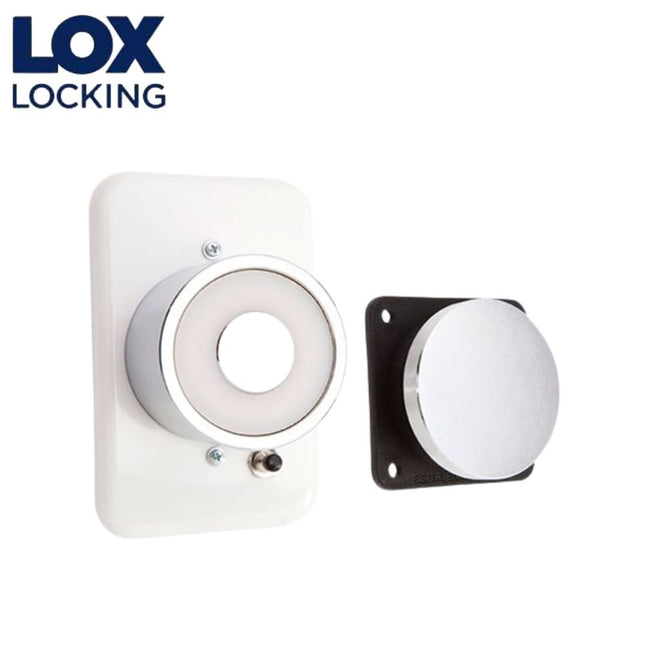 LOX Heavy Duty 12VDC Magnetic Door Holder Wall Mounted - L35770