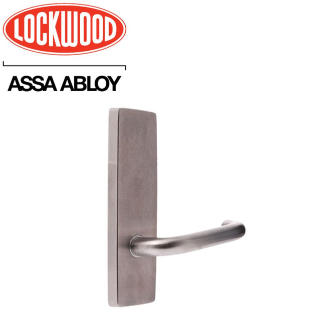 Lockwood Furniture Square End Plate Concealed Fix with 70 Lever - 180570SC