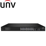 Uniview PoE Switch: 16 PoE Ports, 100Mbps