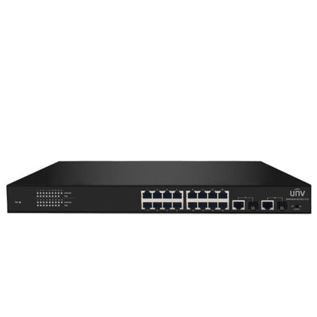 Uniview PoE Switch: 16 PoE Ports, 100Mbps