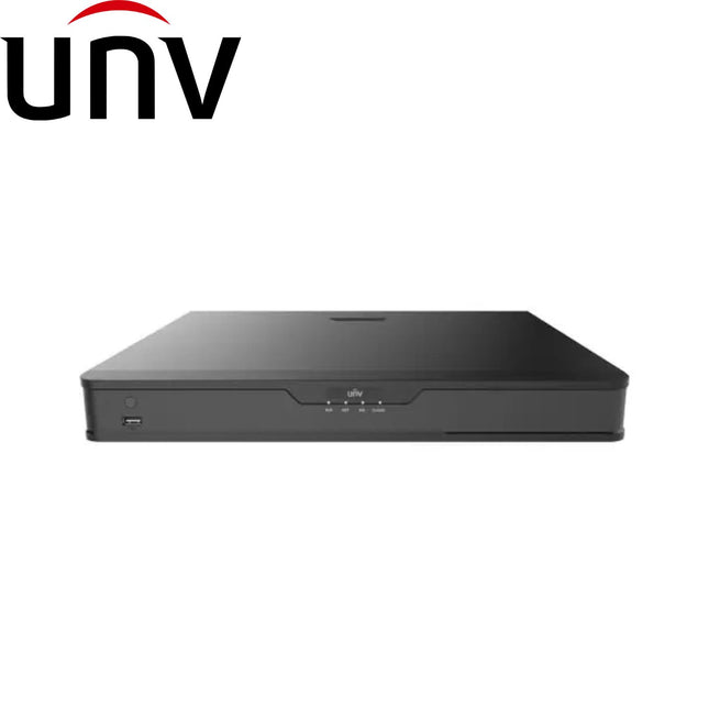 Uniview NVR302-08S-P8 (8CH) Network Video Recorder: 8MP (4K) Ultra HD, Supports 2 SATA