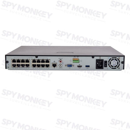 Uniview 16 Channel Security System: 8MP(4K) NVR, 12 x 8MP(4K) Turret Cameras, 2TB HDD