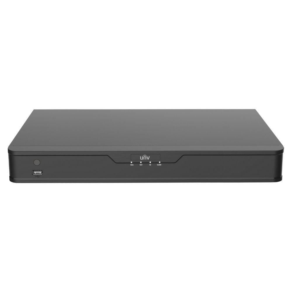 Uniview 16 Channel Network Video Recorder: 8MP (4K) Ultra HD - NVR302-16S-P16