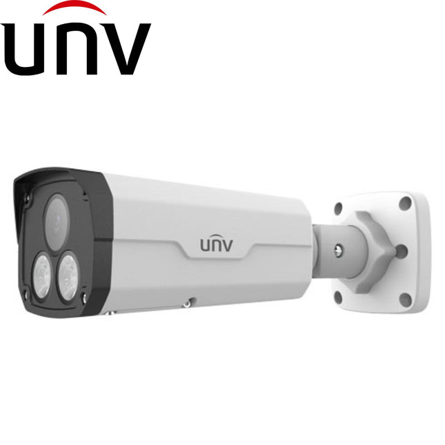 Uniview IPC2225SE-DF40(60)K-WL-I0 Security Camera: 5MP Bullet, ColorHunter, 4.0mm