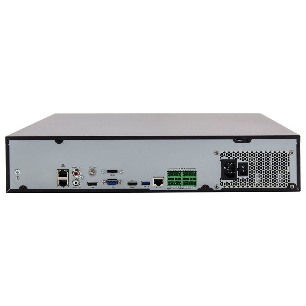 Uniview 64 Channel Network Video Recorder: 12MP Ultra HD, 8 SATA - NVR308-64E-B