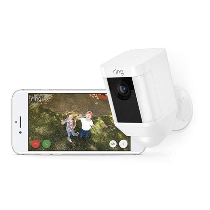 RING Battery-Operated 2MP(1080p Full HD) Spotlight Camera (Black)