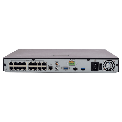Uniview 8/16 Channel Security System: 8MP(4K) NVR, 4 x 8MP(4K) Turret Cameras, 2TB HDD